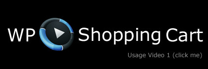 WP Shopping Cart Usage Video 1