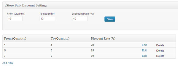 screenshot showing how to configure a bulk discount condition