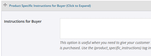 product-specific-instructions-configuration