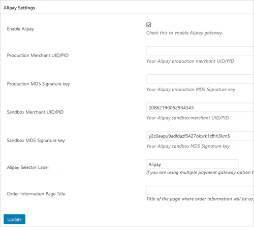 estore-alipay-payment-gateway-settings-interface