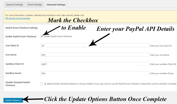 paypal-smart-button-configuration