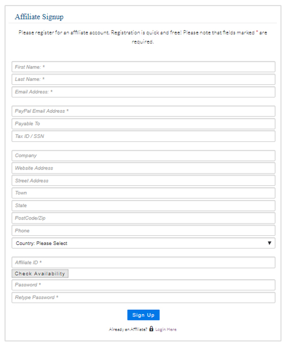 affiliate-platform-registration-form