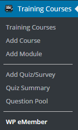 wp-courseware-and-emember-integration-settings