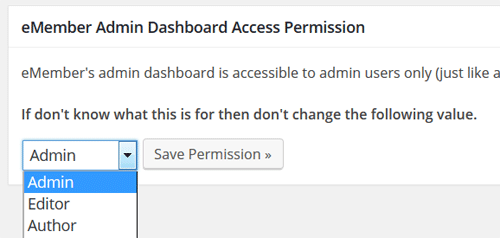 emember-admin-dashboard-access-permission-setup