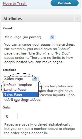 wordpress-custom-page-template