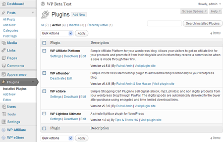 wordpress-3.2-release-wp-admin-screenshot WordPress Admin Interface (WP3.2)