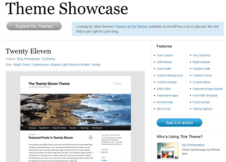 wordpress-twenty-eleven-theme-preview Twenty Eleven Theme Preview