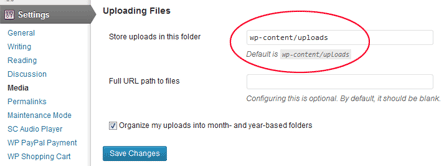 wp-media-library-settings-screen