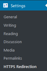 https-redirection-plugin-settings