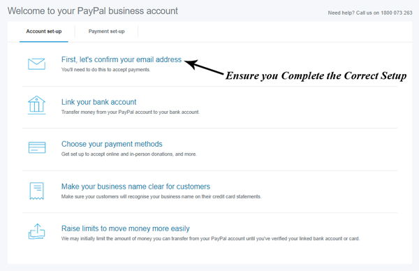 complete-correct-paypal-setup