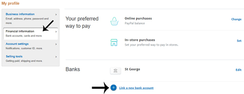 adding-a-new-bank-account-to-withdraw-money-from-paypal