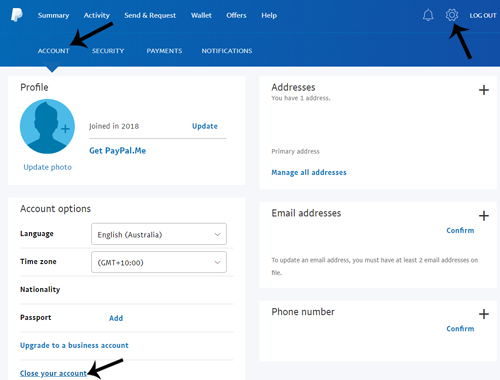 closing-down-deleting-paypal-personal-account