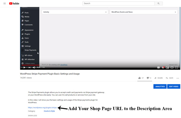 add-shop-page-description-to-make-money-through-youtube