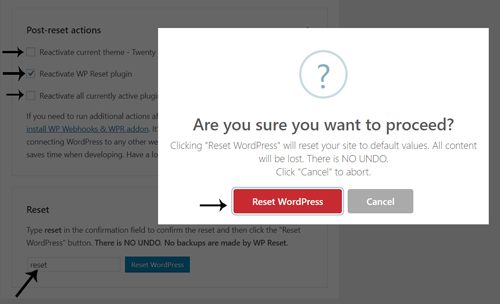 resetting-a-wordpress-website