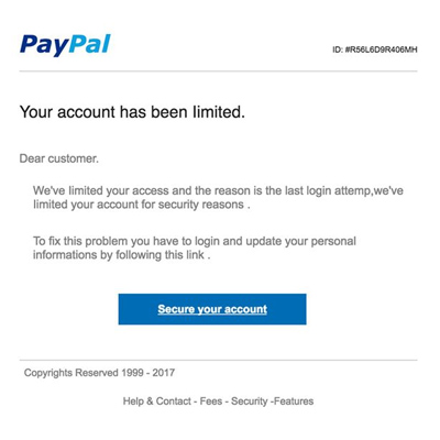 Limit paypal Paypal Limitation