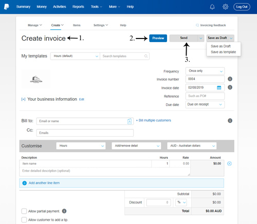 creating-first-paypal-invoice