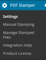 pdf-stamper-plugin-settings-menu